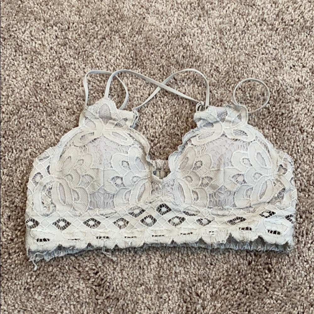 VICI Crush On You Lace Bralette - Champagne